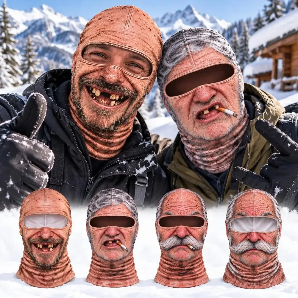 قناع تزلج بقماش يسمح بمرور اله - مراجعة 3D Printing Mask وسعره