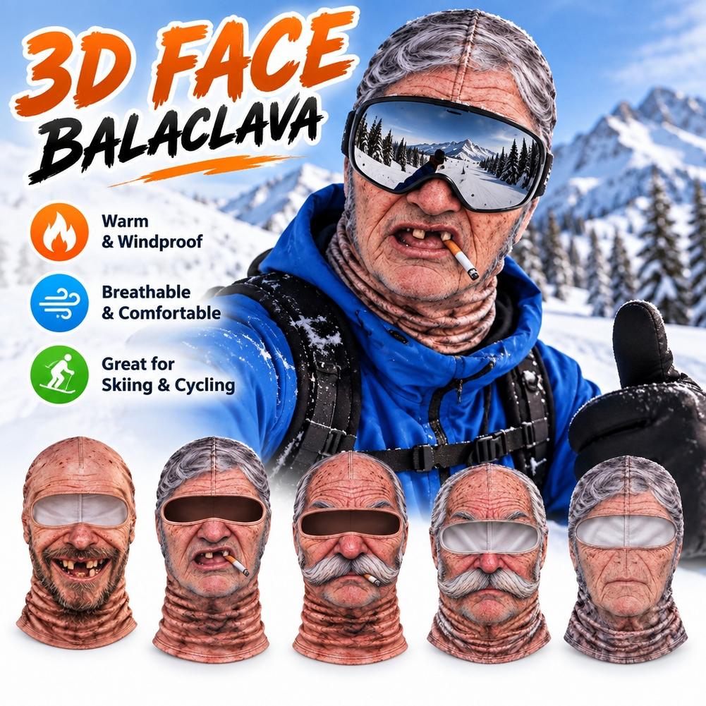 قناع تزلج للرجال، تصميم مضحك و - مراجعة 3D Printing Mask وسعره
