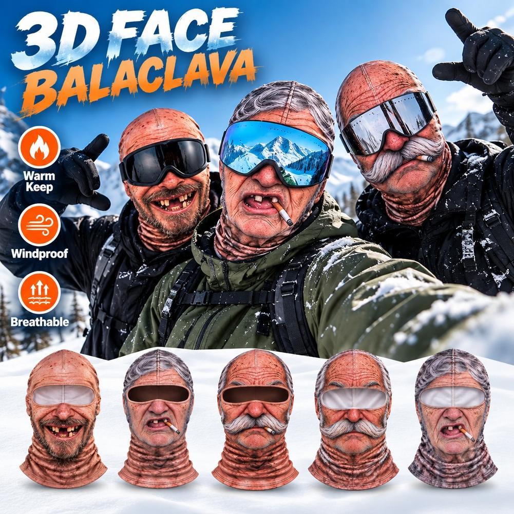 قناع تزلج للرجال، تصميم مضحك و - مراجعة 3D Printing Mask وسعره
