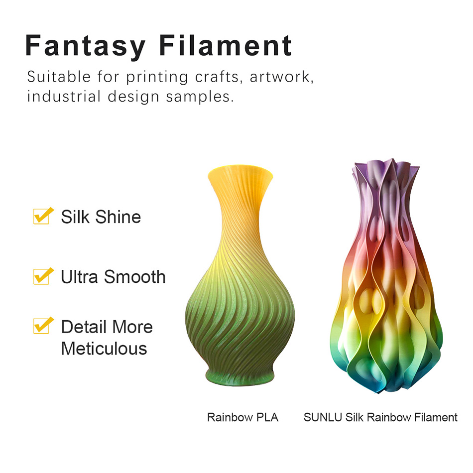 SUNLU SILK PLA خيوط ثلاثية الأ - مراجعة 3D Printing Nylon وسعره