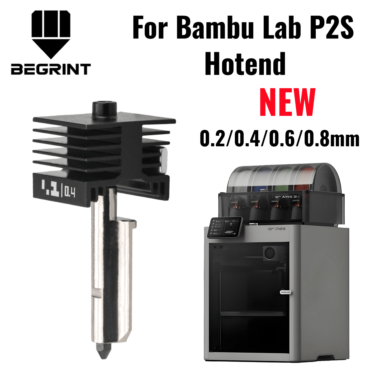 لـ Bambu Lab P2S X2D، رأس طباع - مراجعة 3D Printing Bambu Lab وسعره