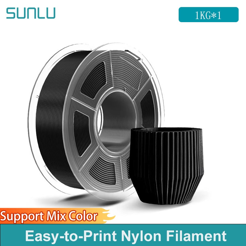 SUNLU 1 كجم خيوط نايلون سهلة ا - مراجعة 3D Printing Nylon وسعره